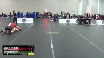 170 lbs Round 5 (12 Team) - Joye Levendusky, McKendree University vs Yelena Makoyed, North Central College