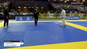 ISAAC DOEDERLEIN vs KEVIN PHILIP HARMON 2021 Pan Jiu-Jitsu IBJJF Championship