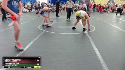 160 lbs Round 4 (8 Team) - Hunter Clark, Louisville WC vs Veech Williams, Ohio Gold 10k