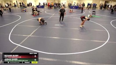 136 lbs Cons. Round 2 - Richard Busby, Iron Youth Wrestling Club vs Adrian Naser, NRHEG Panther Youth Wrestling Club