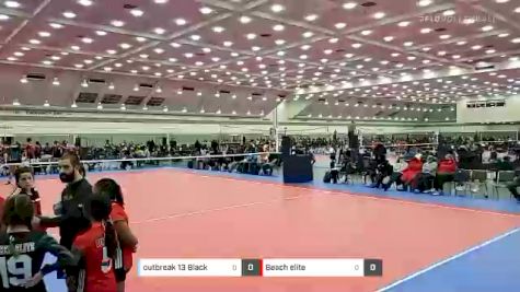 outbreak 13 Black vs Beach elite - 2022 JVA Charm City Challenge presented by Nike