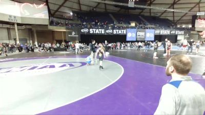 48-52 lbs Cons. Semi - Dakota Brocker, Ferndale Force Wrestling Club vs Sunnie Anderson, Team Aggression Wrestling Club