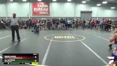 49 lbs Cons. Round 2 - Eli Dotson, 84 Athletes vs Wade Hayes, Front Royal Wrestling Club