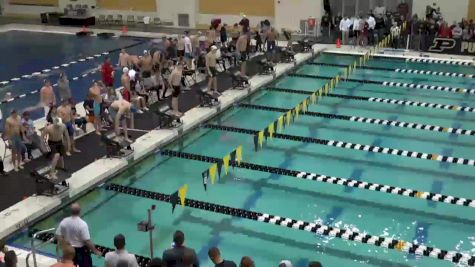 Purdue Invite, Men 800 Free Relay Heat 2