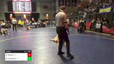 100 lbs Consy 5 - AC Swartz, Neshaminy vs Micah Engelman, Crestwood