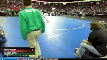 D2-152 lbs 5th Place Match - Owen Wasley, Saint Croix Central vs Maddox Cejka, Prairie Du Chien