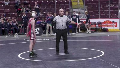 107 lbs Consy Rd Ii - Gaige Sholly, Huntingdon Area vs Ty Dellmyer, Saucon Valley