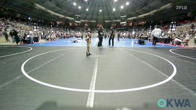 43 lbs Consi Of 8 #1 - John MacMunn, Perry Wrestling Academy vs Christopher Waitkus, Team Tulsa Wrestling Club