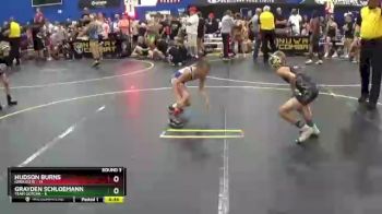 52 lbs Round 3 (6 Team) - Grayden Schloemann, Team Gotcha vs Hudson Burns, Iowa Elite