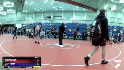 152 lbs Cons. Round 3 - Kai Mishler, MI vs Liam Kelly, IL