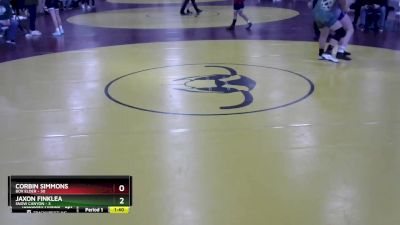 215 lbs Round 3 (8 Team) - Jaxon Finklea, Snow Canyon vs Corbin Simmons, Box Elder