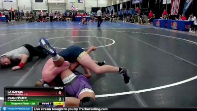 160 lbs Semis & 1st Wrestleback (8 Team) - Ryan Fisher, Elkhorn South vs La KaMoo, Omaha Central