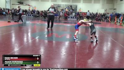 55 lbs Round 4 - Mason Borowske, White Bear Lake Wrestling vs Nash Becker, DC Elite