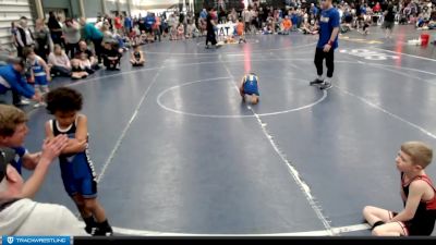 40-44 lbs Cons. Round 3 - Everett Codr, Seward Wrestling vs Moxon Fischer, Duncan Wrestling Club