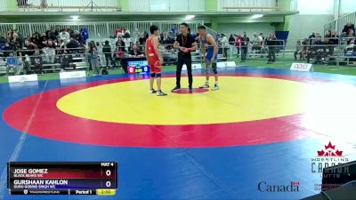 60kg Champ. Round 2 - Jose Gomez, Black Bears WC vs Gurshaan Kahlon, Guru Gobind Singh WC