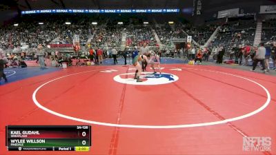 3A-126 lbs Quarterfinal - Wylee Willson, Pinedale vs Kael Gudahl, Wheatland