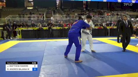 JACOB MATTHEW RAMIREZ vs RICARDO ANDRES BAJANA MACÍAS 2024 Pan Jiu Jitsu IBJJF Championship