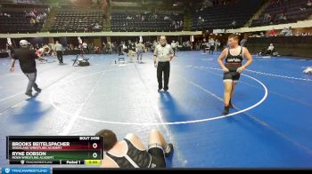 195 lbs 3rd Place Match - Ryne Dobson, Moen Wrestling Academy vs Brooks Beitelspacher, Siouxland Wrestling Academy