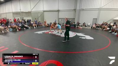 145 lbs Placement Matches (16 Team) - Logan W. Paradice, Georgia Red vs Jackson Collins, Ohio Red