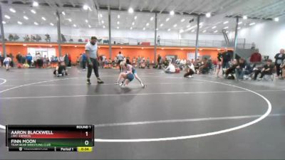 64 lbs Round 1 - Aaron Blackwell, LWC: Express vs Finn Moon, Team Bear Wrestling Club