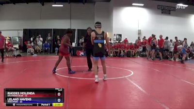 187 lbs Round 1 (8 Team) - Damarius Moton, Oklahoma Blue vs Reed Falk, Wisconsin