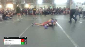 80 lbs Round 6 (8 Team) - Ronald Kaufman, Elite Athletic Club vs Onofre Gonzales, Black Fox Academy