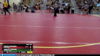 174 lbs Quarterfinal - Jonah Gruenes, Augustana vs Wesley Girardi, UW-Eau Claire