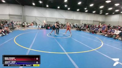 182 lbs Semis & 1st Wrestleback (8 Team) - Ben Perry, Georgia Blue vs Savoy New, North Carolina