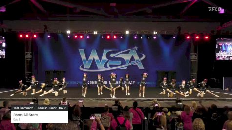 Bama All Stars - Day 2 [2023 Teal Diamondz Level 2 Junior--Div 2] 2023 WSA Grand Nationals
