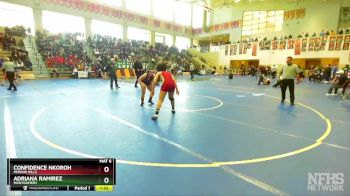 152 Girls Quarterfinal - Adriana Ramirez, Montgomery vs Confidence Nkoroh, Mission Hills