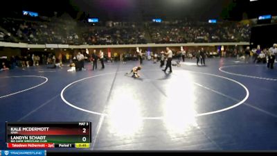 53 lbs Quarterfinal - Kale McDermott, Iowa vs Landyn Schadt, Big Game Wrestling Club