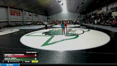 107 lbs Round 1 (16 Team) - Navya Swali, Prosper Rock Hill (Girls) vs Kimberly Castaneda, Katy (Girls)