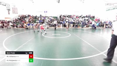 120 lbs Semifinal - Mason Arborio, Berlin vs Ammar Kuljancic, Ellis Tech