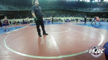 160 lbs 5th Place - Creek Ledford, El Reno Wrestling Club vs Maxon Spall, Standfast