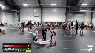 68 lbs Round 5 (6 Team) - Parker Lopez, Glasgow vs Luca Vitello, Reverence Wrestling Club