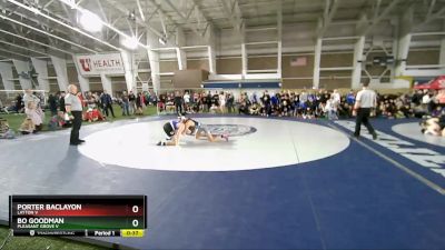 144v Cons. Round 2 - Bo Goodman, Pleasant Grove V vs Porter Baclayon, Layton V