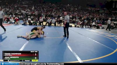 4A 138 lbs Cons. Round 2 - John Meredith, Lakeland vs Tensei Thompson, Bishop Kelly