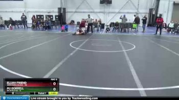 84 lbs Round 1 (8 Team) - MJ Gorrell, 84 Athletes vs Elijah Friend, Warhawks Black