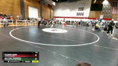 170 lbs Cons. Round 5 - Tucker Sides, Natrona County vs Deyton Johnson, Thunder Basin High School