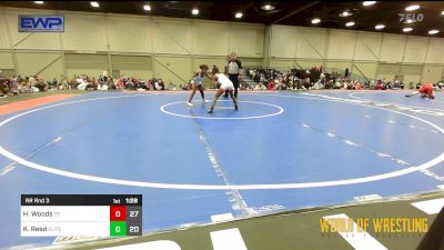 70 lbs Rr Rnd 3 - Heavyn Woods, Takedown Elite 9u vs Kingston Reed, Oklahoma Elite 9U