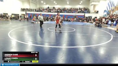 106 lbs Quarterfinal - Logan Loaiza, Post Falls vs Andrew Duke, Sandpoint