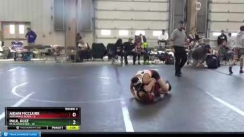 88 lbs Round 3 (8 Team) - Paul Ruiz, PA Alliance Red vs Aidan McClure, Warhawks Black