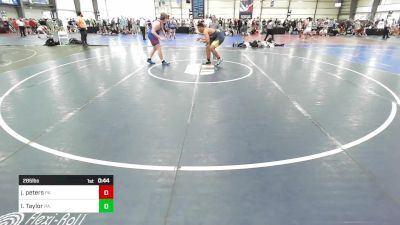 285 lbs Consi Of 8 #2 - Jack Peters, PA vs Isaiah Taylor, PA