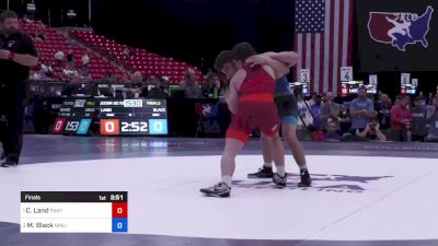 60 kg Final - Cory Land, Panther Wrestling Club RTC vs Max Black, NMU-National Training Center