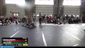 92 lbs Round 2 (8 Team) - Weston Burgers, PA Alliance Red vs Jack Silfies, Vougars Honors