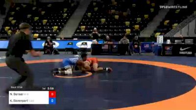 65 kg Consolation - Noah Gonser, Buies Creek Wrestling Club vs Kevon Davenport, Nebraska Wrestling Training Center