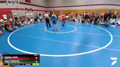 110 lbs Round 2 (6 Team) - Mason Lampe, MPWC vs Diego Morales, Cypress Wrestling Club