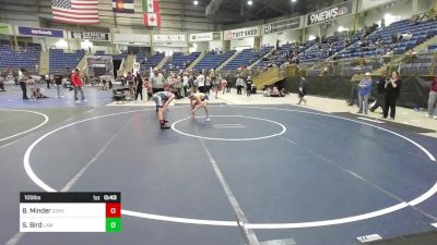 109 lbs Consolation - Bode Minder, Governor Wrestling vs Sean Bird, LAW Wrestling