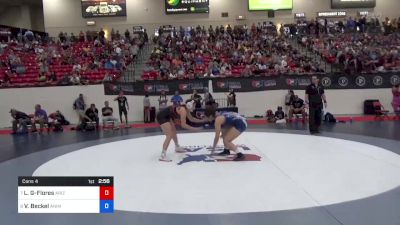 152 lbs Cons 4 - Lillian Gradillas-Flores, Arizona Girls Wrestling vs Vida Beckel, Animal House Wrestling