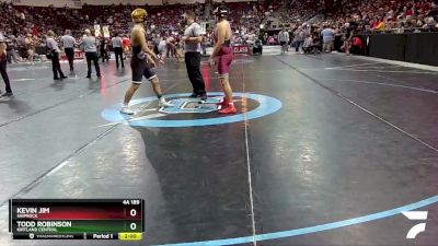 4A 189 lbs Champ. Round 1 - Kevin Jim, Shiprock vs Todd Robinson, Kirtland Central